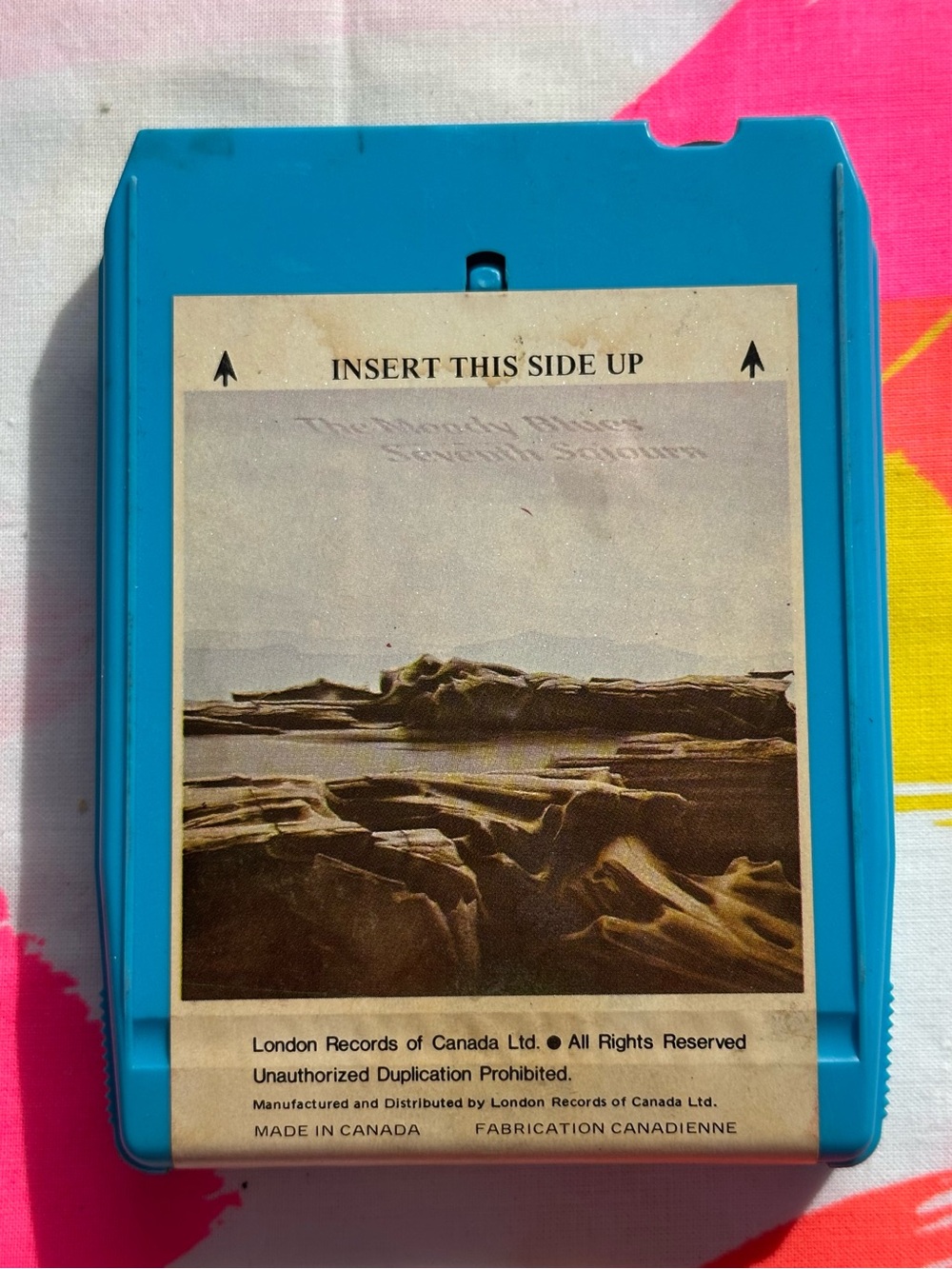 The Moody Blues - Seventh Sojourn (Vintage Blue 8-Track Tape)